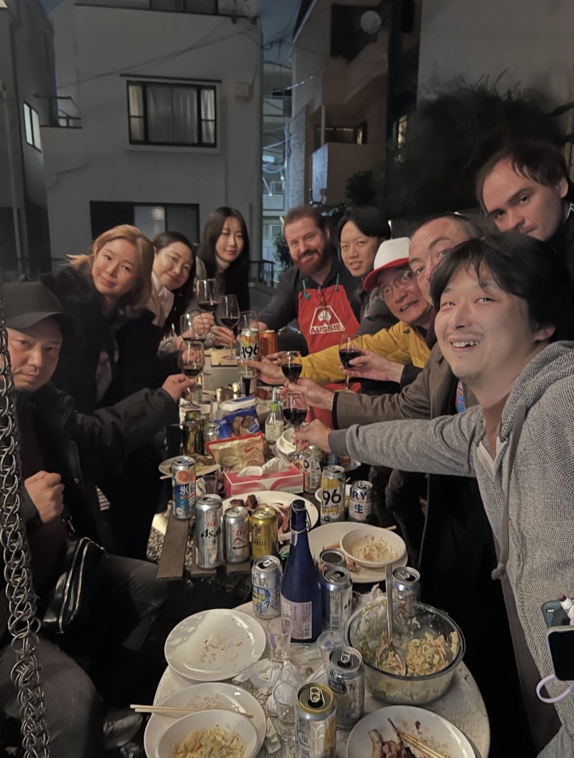 周年のBBQ